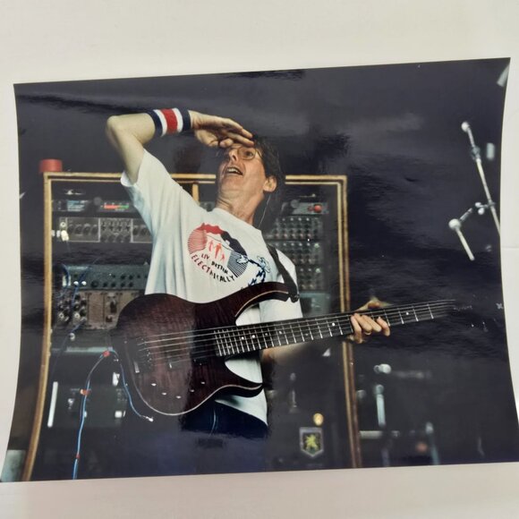 Grateful Dead Licensed Rob Cohn Photograph Of Phil Lesh Playing Bass Guitar - Picture 13 of 14